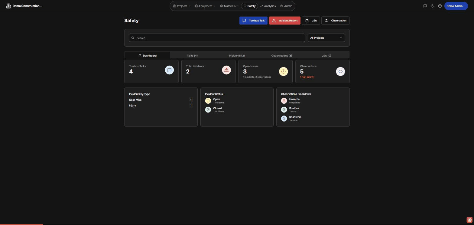 A glimpse of the TodayReport app